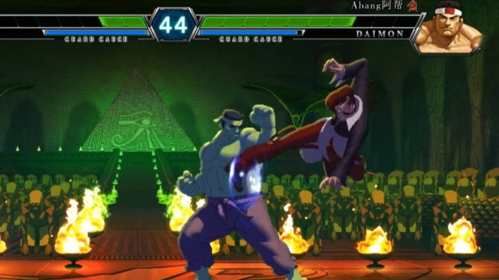 《拳皇KOF13》和中段王者瞄大佬抢5