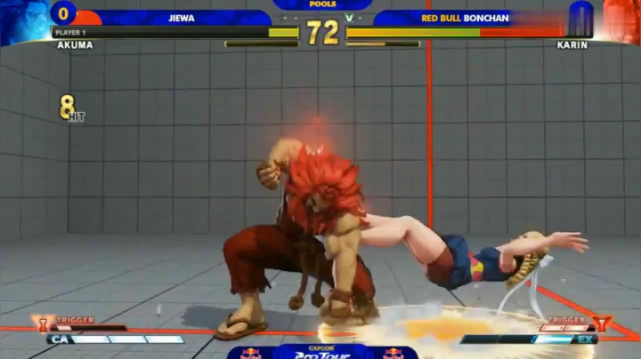 街霸5：豪鬼的前重手竟然被卡琳完美预读破解