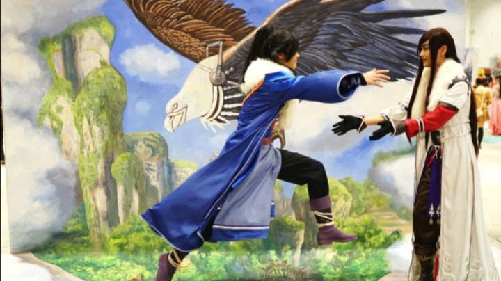 《剑网3》线下事件席卷北方 跨次元3D画展你去了吗