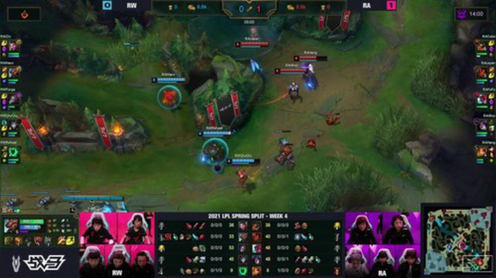 【英雄联盟】英雄联盟赛事的精彩时刻 20210201 03点场