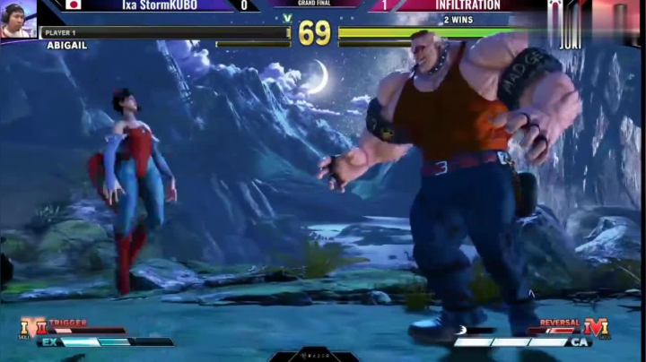 街霸5：红牛杯当日预选赛的最终决赛，韩国棒豪对战日本酒保