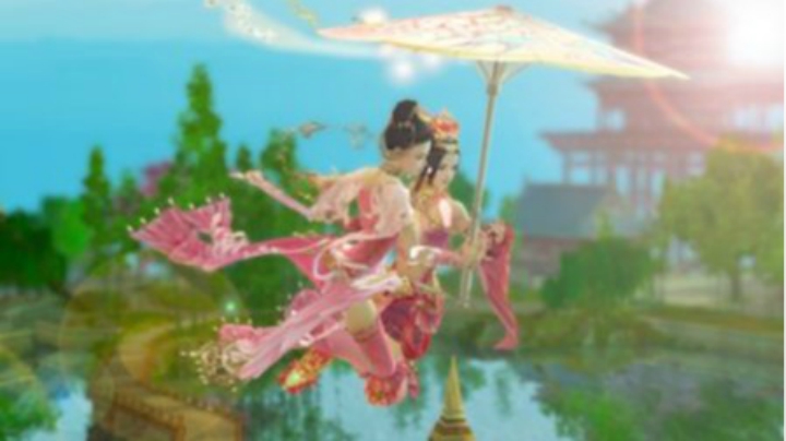 秀秀双飞全程高能 一起来当小仙女