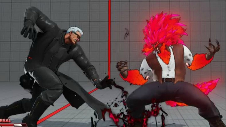 《街霸5》和教练春秋娱乐抢5(竟然成为大师级尤利安啦)