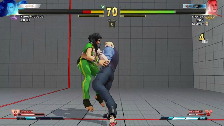 《街霸5》科迪厉不厉害不重要，天梯排名第四的科迪很帅