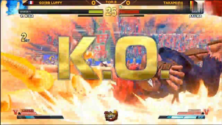 街霸5：都觉得法国名将LUFFY以赌招胆大闻名