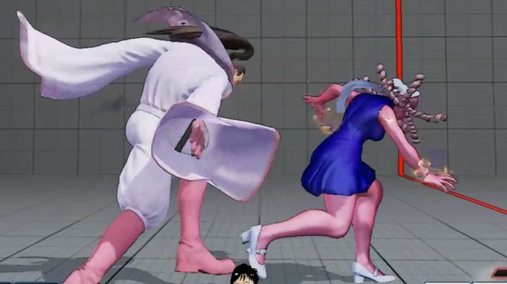 《街霸5》排位(卡琳)巧遇世界排名前两百的冷门角色