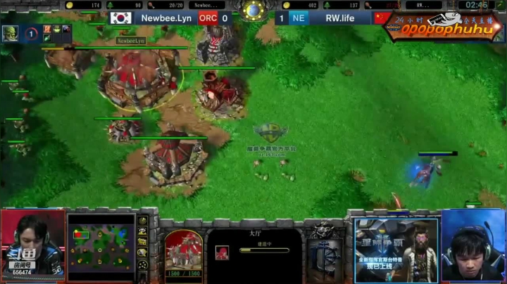 【2021-02-01 14点场】opopophuhu：再看一场就睡觉，WAR3系列赛回放