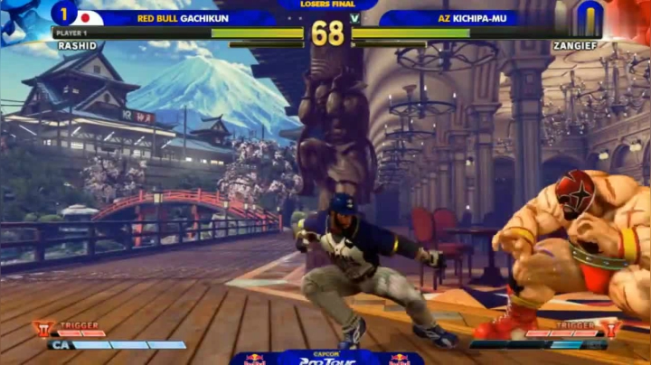 街霸5：新加坡败者组决赛上，少年桑拼尽全力迎战最强拉希德