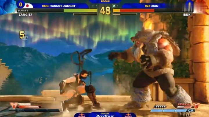 街霸5：板桥白金赛拿出老桑出战，对手是新加坡名人XIAN