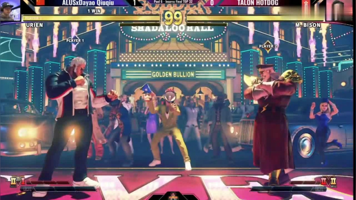 街霸5：红牛杯当日预选国手内战，最强尤利安和最强将军谁晋级