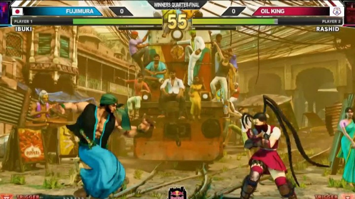 《街霸5》红牛杯12进8全程精彩直播录制