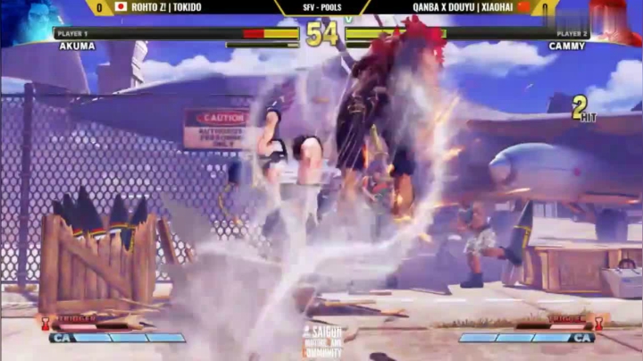 街霸5：国手拳霸小孩再次比赛中相遇日本TOKIDO