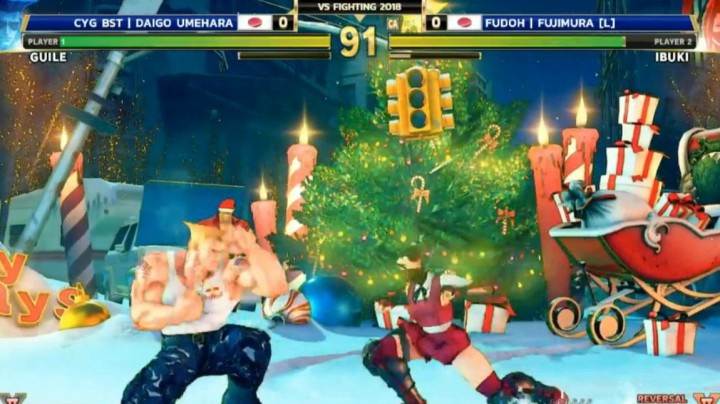 《街霸5》败者组一路杀回的藤村 对战 梅原大吾