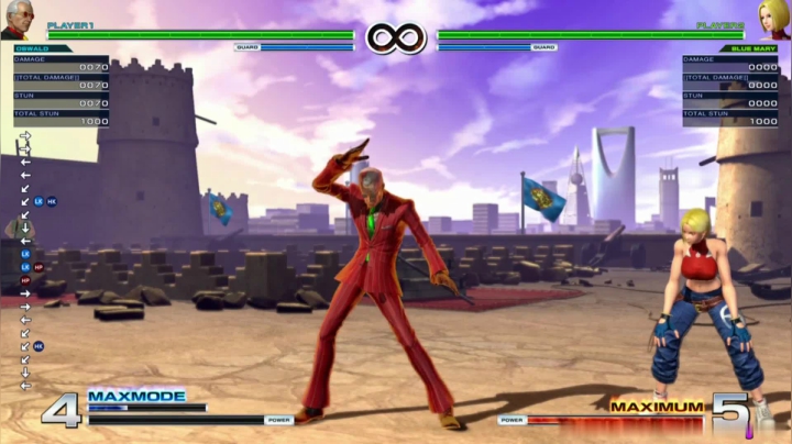 拳皇KOF14 牌叔奥斯瓦尔德尝鲜测试