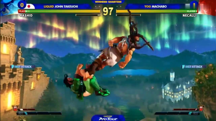 街霸5：打格斗中颜值超高的竹内迎战世界上最强的野人内卡利