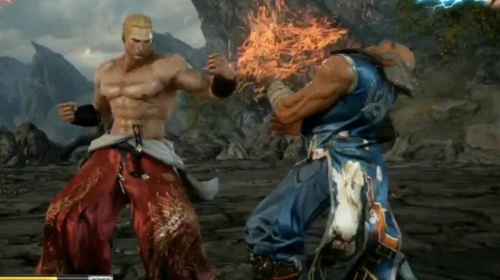 《铁拳TEKKEN7》JDCR面对吉斯拿出平八现场一片欢呼