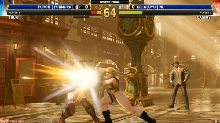 《街霸5》韩国顶级嘉米NL 对战 藤村