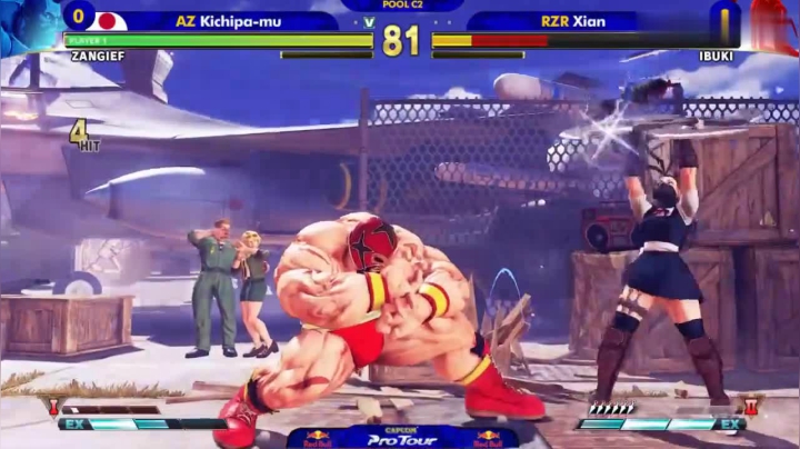 街霸5：天才少年桑超白金赛遇到XIAN