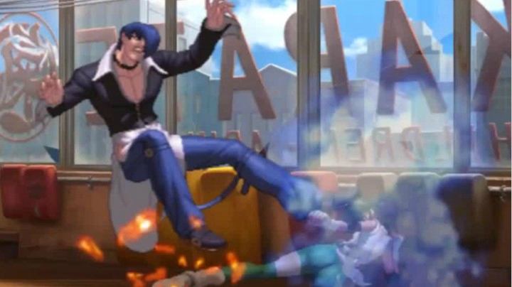 《拳皇KOF13》偶遇选2个翻盘女王的高手(无语音纯净版)