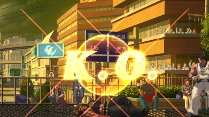 《拳皇KOF13》无声质量局偶遇一强力99级玩家抢