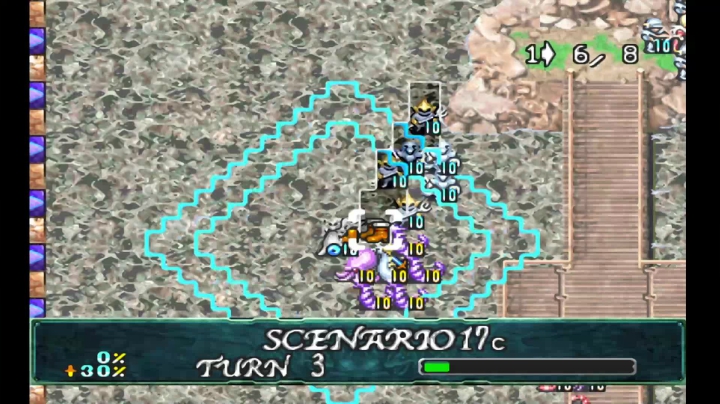 PS梦幻模拟战4 SCENARIO 17C 魔族少女