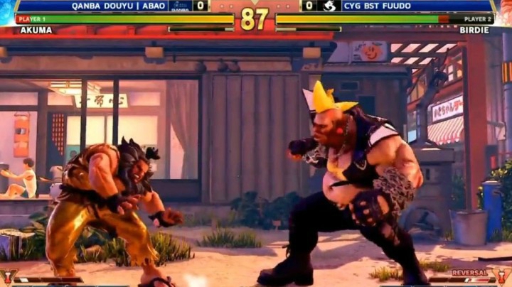 《街霸5》香港白金CPT第七小组胜者组阿包对战 fuudo