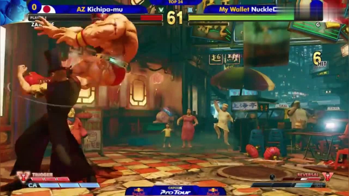 街霸5：日本少年桑面对美国NUCKLEDU狂吃仙豆有效果嘛