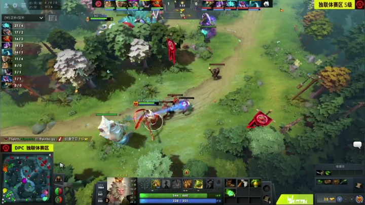 DPC CIS区 NoTechies vs Spirit BO3 第二场 1.31