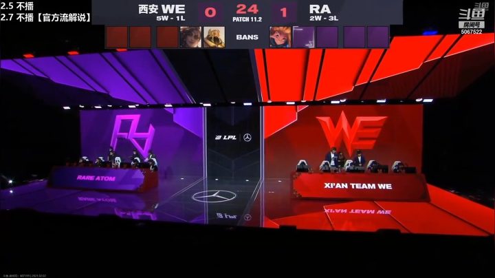 米勒ob：WEvsRA(2)