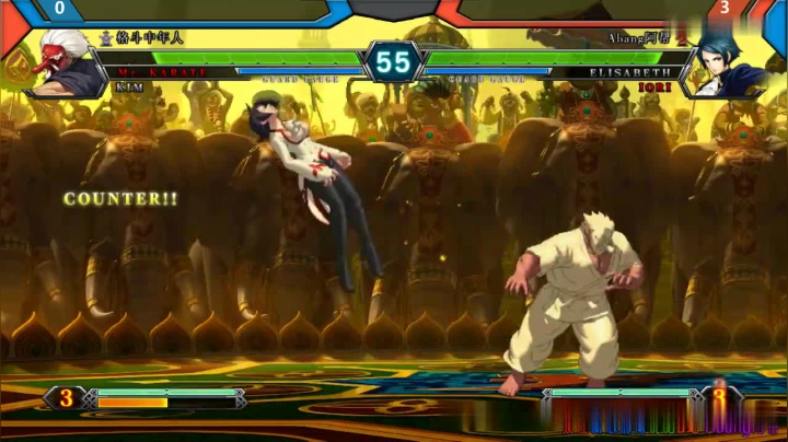 拳皇KOF13及14 和格斗中年互相抢5以示友好