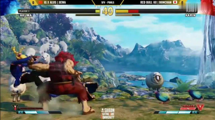 街霸5：国手杰娃越南CPT对战日本BONCHAN卡琳