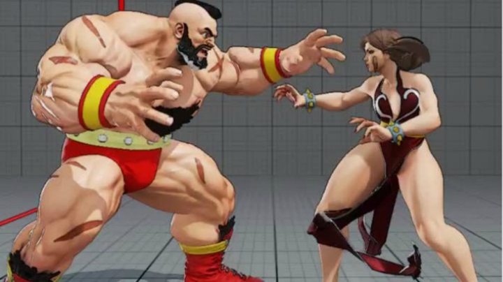 《表面兄妹》街霸5AE表妹灵机一动表示面对老桑无所畏惧!