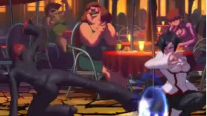 《拳皇KOF13》遇到77%胜率的高手