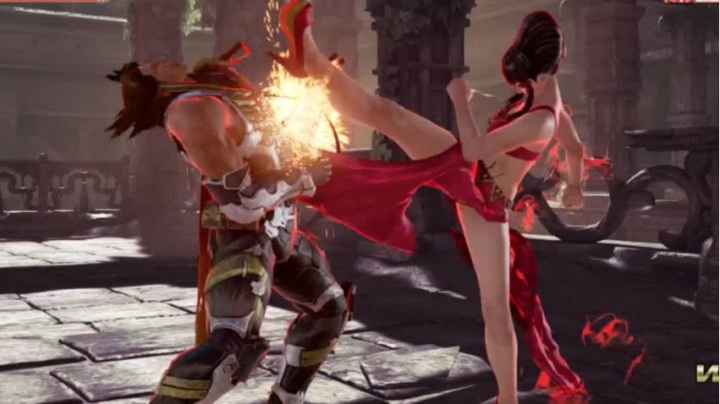 铁拳TEKKEN7 和表妹娱乐对战