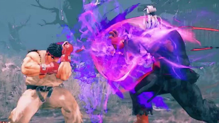 街霸5AE 隆RYU打败神豪鬼的方法