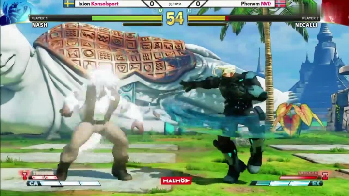 街霸5：选手本体纳什出战，挪威哥竟然被迫换拜森迎战