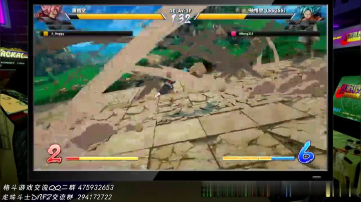 龙珠斗士Z 超蓝悟空面对悟饭依然压力山大啊