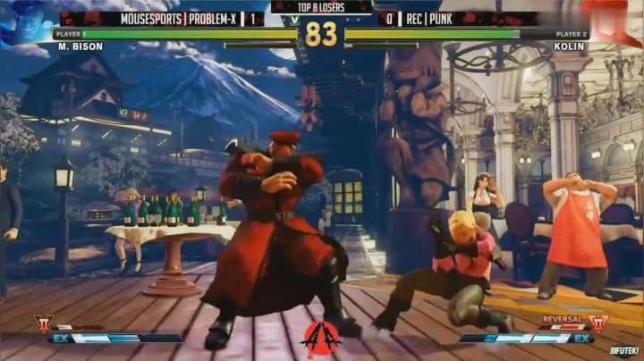 街霸5：PUNK对战警皇竟然前期还在浪，一心想用科林对策