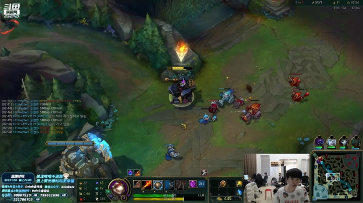 我在斗鱼看金咕咕金咕咕doinb直播英雄联盟