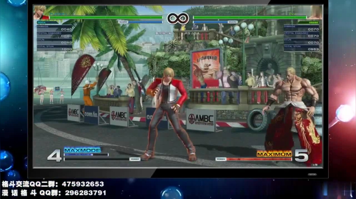 拳皇KOF14 洛克Rock首测带基础连续技