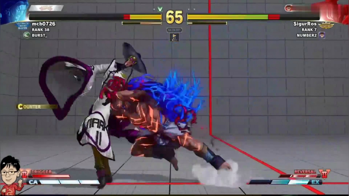 街霸5：天梯最强方对战顶级内卡利，马甲波的立回真的强悍