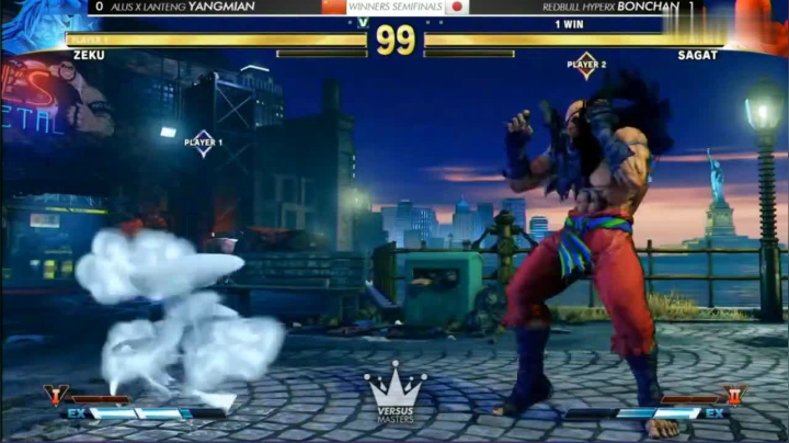 街霸5：中国最强是空八强赛对战Bonchan