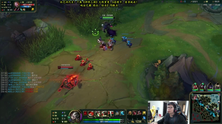 【2021-02-03 11点场】余小C真的很强：余小C：峡谷之巅冲大师！