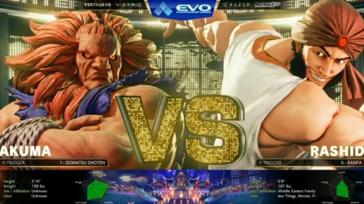 《街霸5》EVO2018八强赛败者组半决赛