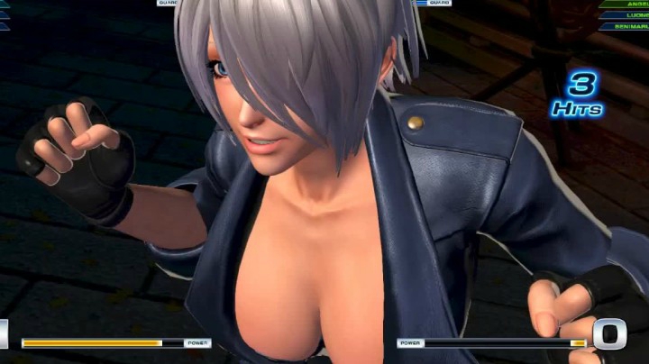 拳皇KOF14 网战遇使用安琪儿及师母的玩家抢5