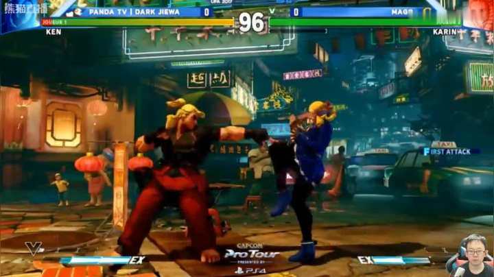 街霸5法国CPT64强胜者 国内最强肯杰娃 VS 日本2D神