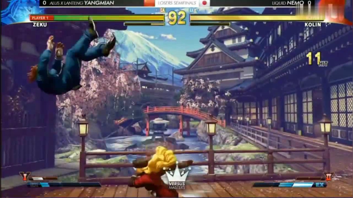 街霸5：国手最强是空四强赛相遇日本NEMO