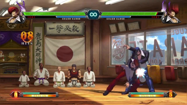 拳皇KOF13新手教学 火八神VS火八神 对策算计