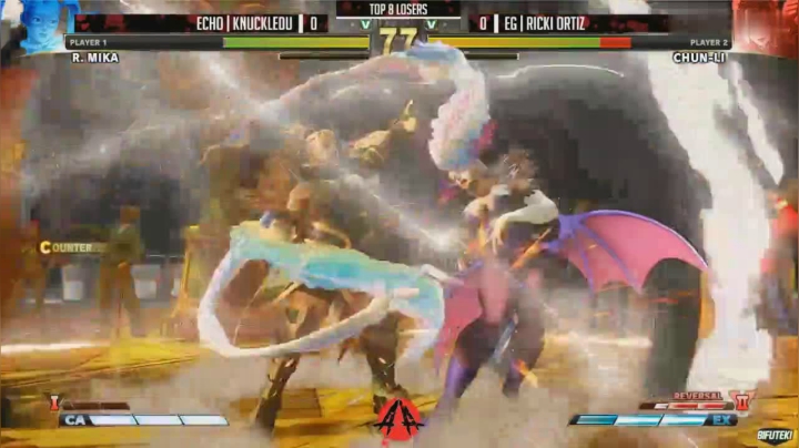 街霸5：NUCKLEDU面对春丽拿出封印很久的米卡