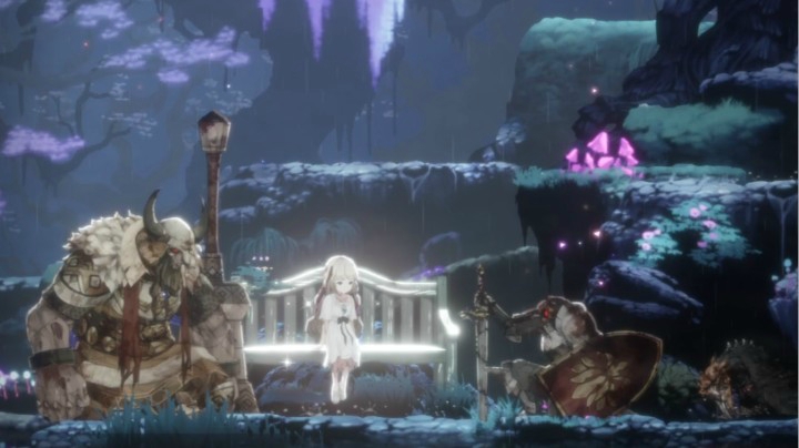 《终结的百合花 骑士们的救赎》 类银河恶魔城